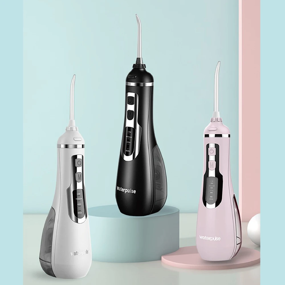 Portable Travel Oral Irrigator Dental Rechargeable Water Jet Flosser Cordless Waterproof Teeth Cleaner Mouth washing Tooth Pick