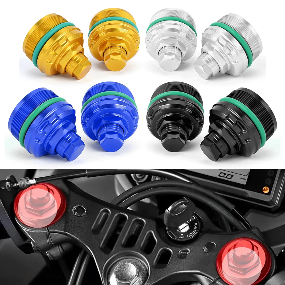 Motorcycle Preload Adjusters Adjustable Fork Bolt For Yamaha MT-15 2018-2024 XSR155 2019-2024 R15 V3 2017-2020 MT15 XSR 155
