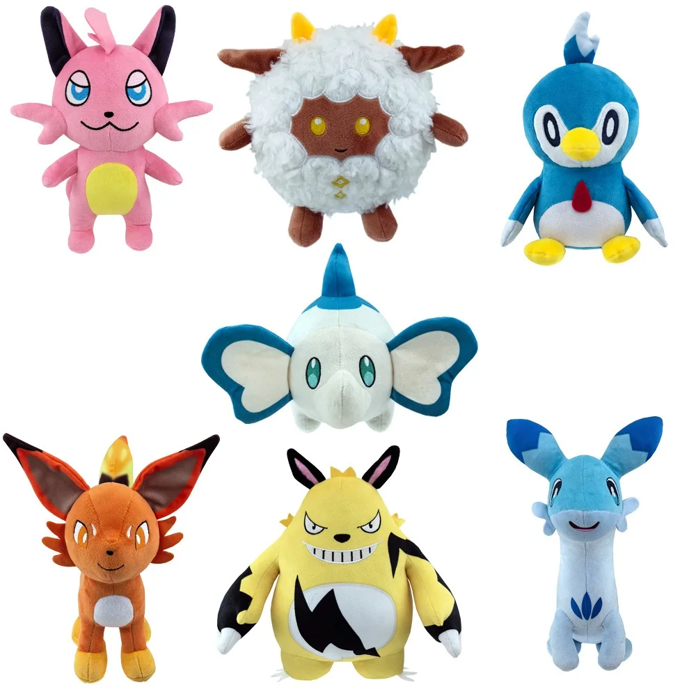 

2024 New Palworld Lamball Blazamut Plush Toys Game Anime Dolls For Kid Birthday Gift
