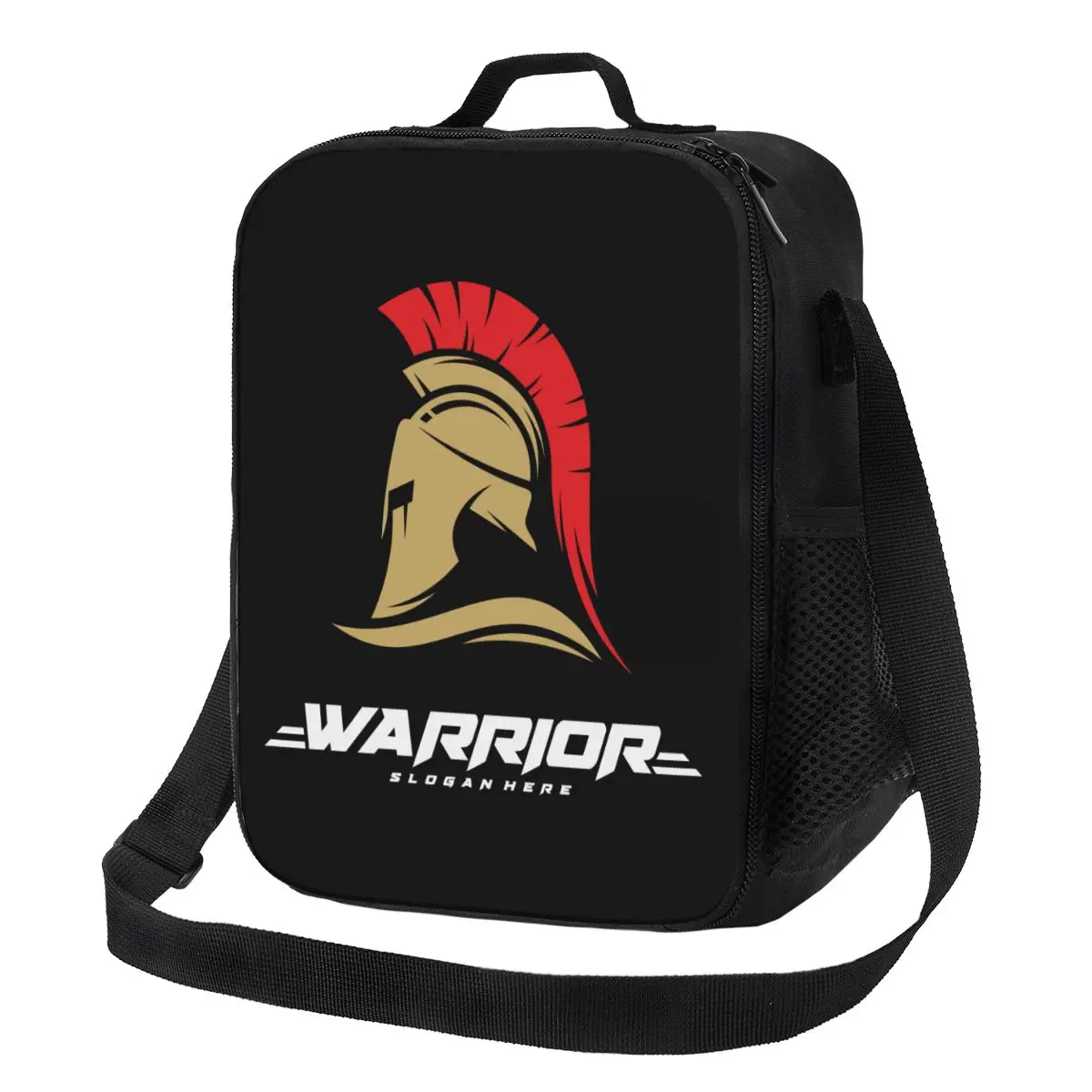 Sparta Spirit Spartan Warrior Insulated Lunch Bag for School Office Leakproof Cooler Thermal Bento Box Women Kids