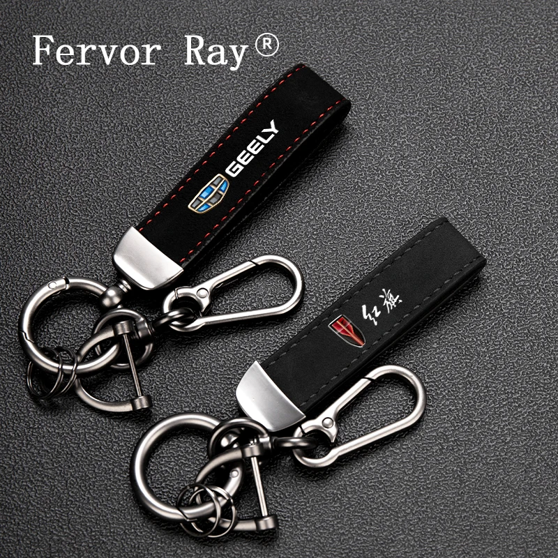 

Leather Car Keychain For Audi A3 A5 A6 s7 s8 Q5 CTS ATS SRX BLS XLR XTS STS XT4 CT4 XT5 CT5 XT6 CT6 Esca Emblem Keyring Luxury