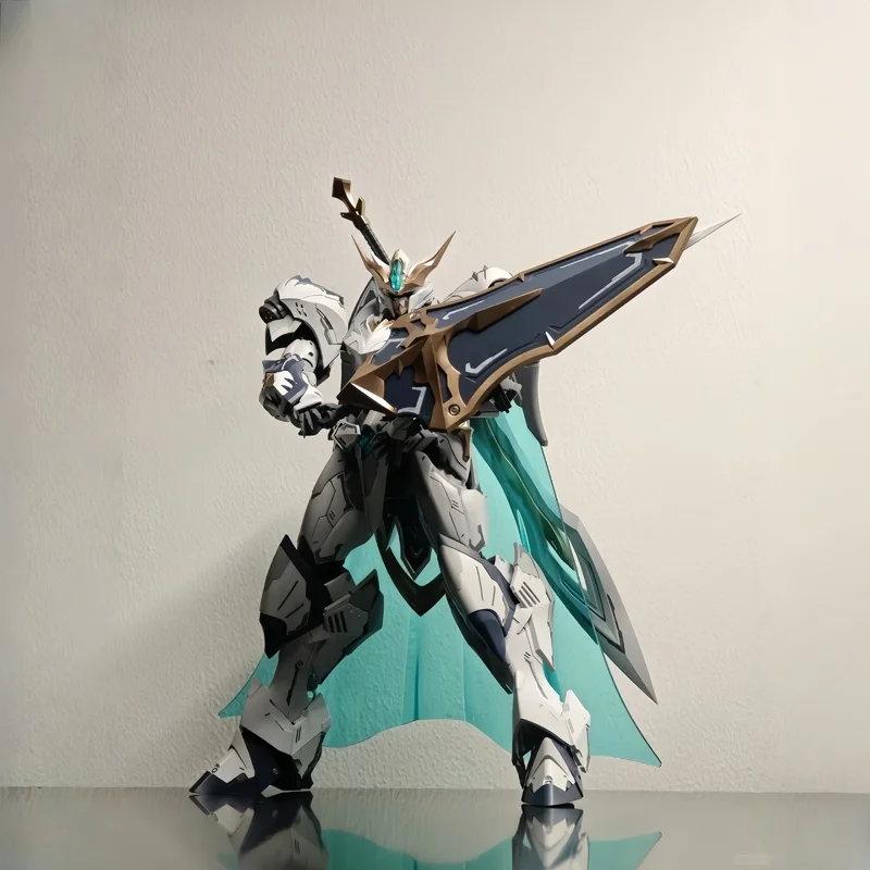 متوفر Snaa نموذج الأصلي طاولة مستديرة فرسان سلسلة تريستان العملاق الإلهي السيف ميكا التجمع نموذج سطح المكتب زخرفة لعبة Gif