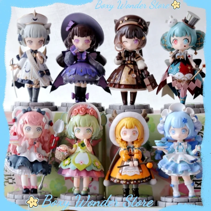 정통 Kokoya 4 세대 바람과 숲 전설 시리즈 블라인드 박스 Collectible Toy Figure 트렌디 디스플레이 항목 Kawaii