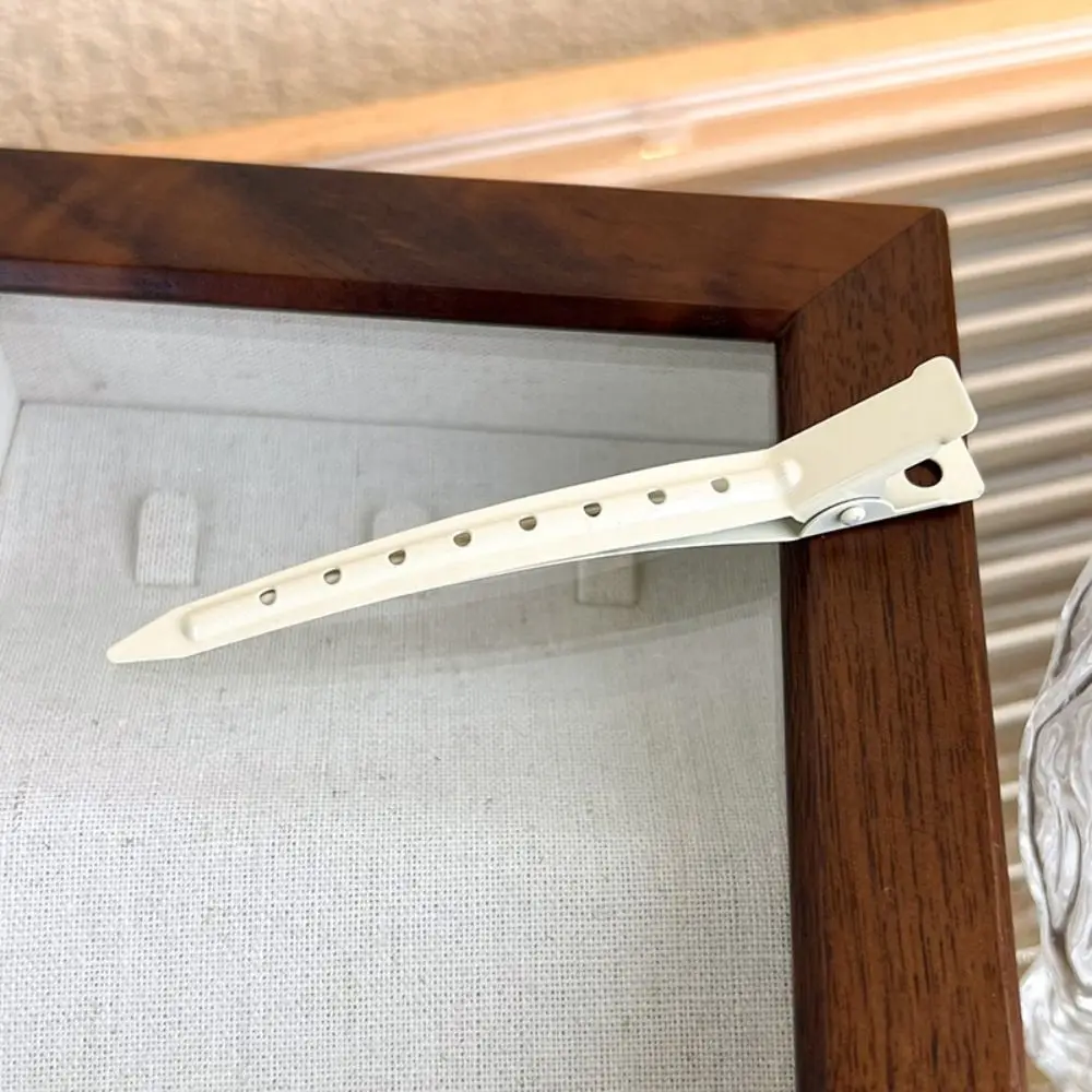 Цвет-мороженого-парикмахерская-заколка-для-волос-зажим-для-определения-волос-инструменты-для-укладки-волос-бесследный-зажим-в-виде-утконоса-зажим-в-виде-утконоса-противоскользящий