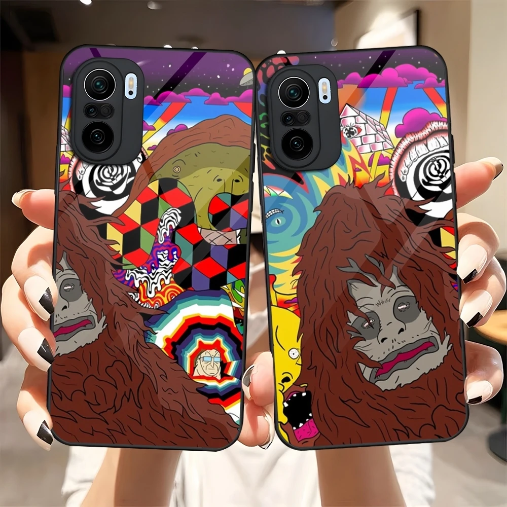 Anime Sassy The Sasquatch Phone Case For Redmi 13c 12 12c 13 Note 11 13 Pro Plus 12 Pro 10 11s 12s Tempered Glass Cover