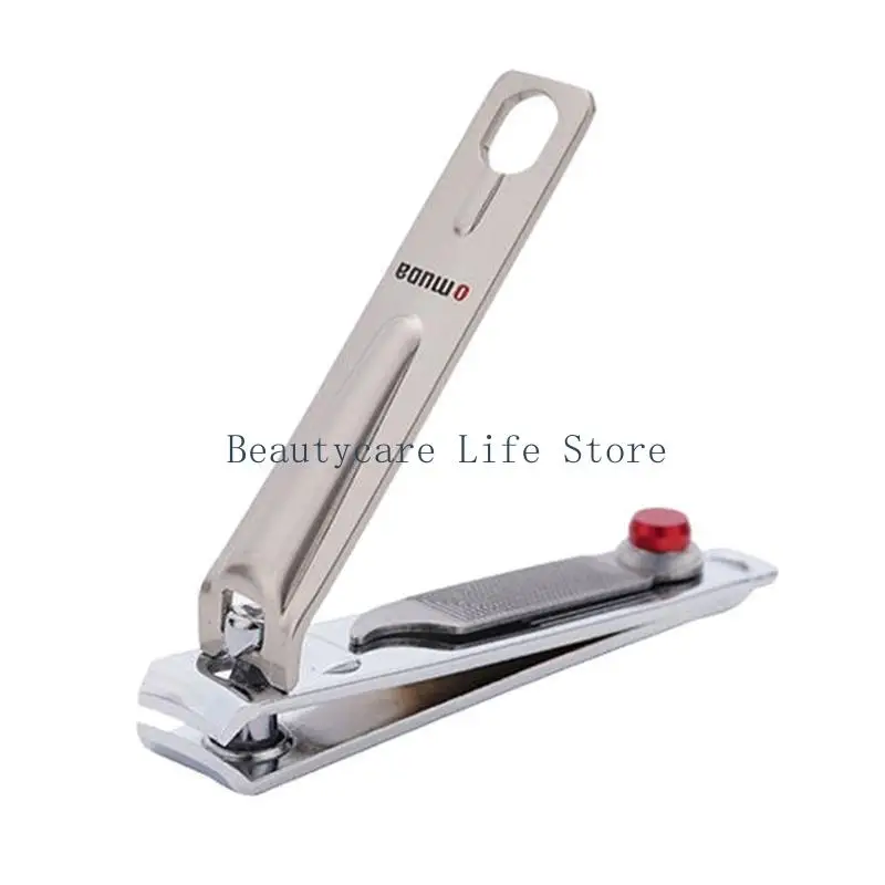 652C Unisex Clipper Fingernails and Toenails Clippers Slanted Tip for Sharp Cutter with Keychain Ring for Salon