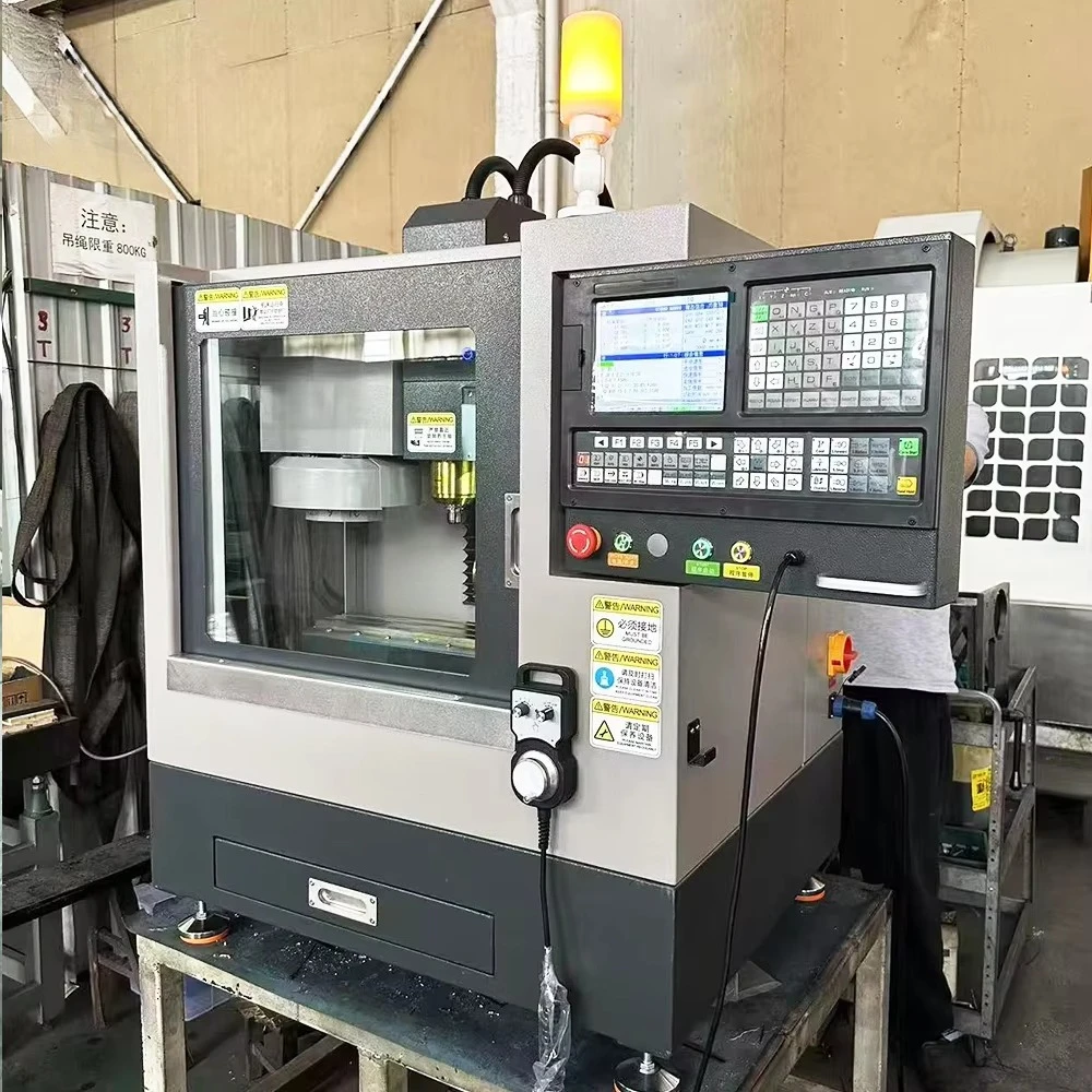 Mini CNC Machining Center VMC210 Cnc Milling Machine Desktop Vertical 3 Axis 4 Axis Machine Centre SP2215M
