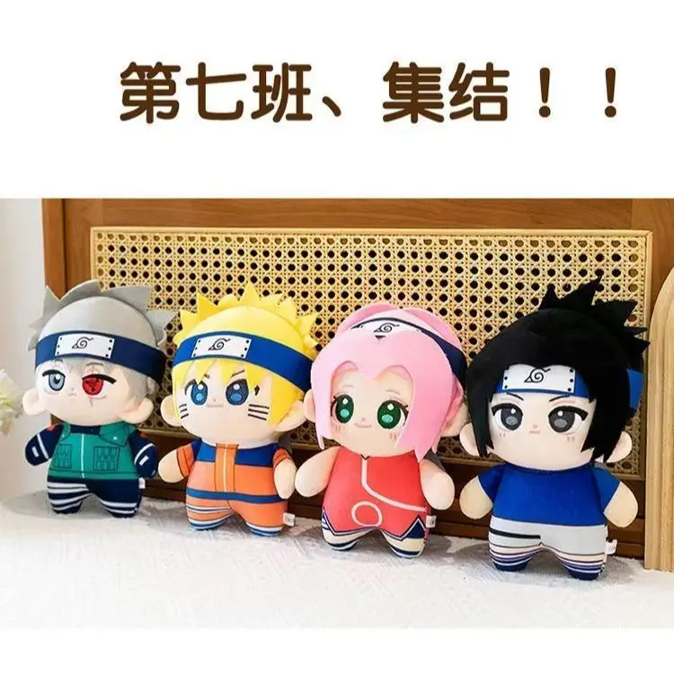 أحدث كاكاشي هارونو ساكورا اوزوماكي ناروتو هارونو ساكورا كاواي محشوة ألعاب من نسيج مخملي دمية كارتون أنيمي لطيف هدية متعة دمية #5