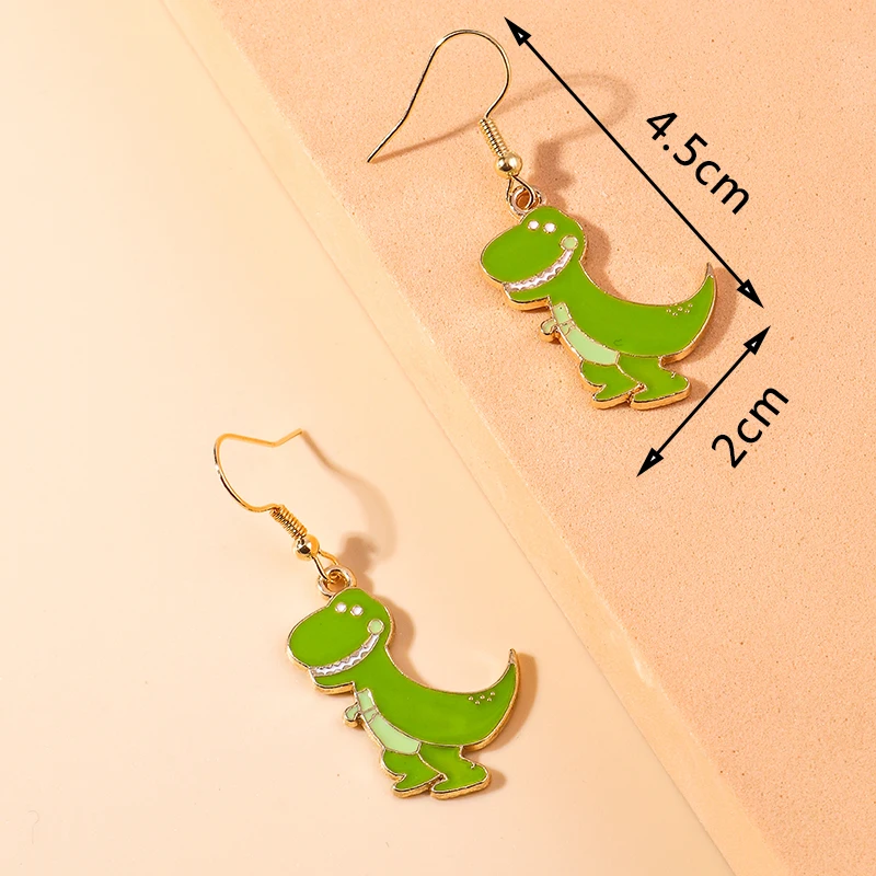 Leslie Heiße Emaille Tier Ohrringe Nette Katze Hund Kaninchen Bär Einhorn Ohrringe für Frauen Baumeln Ohrringe Geburtstag Schmuck Geschenke – Detail 18