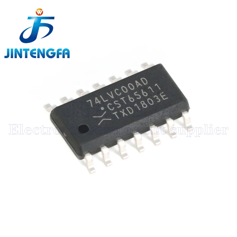 10PCS 74LVC00AD 74LVC04AD 74LVC08AD 74LVC14AD 74LVC32AD 74LVC74AD 74LVC125AD SOP-14 SMD Quad 2-input NAND Gate Buffer Driver IC