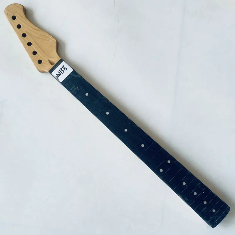 

NN138 Custom Order Unfinished No Frets 22 Frets Electric ST Guitar Neck Maple Rosewood Replace and DIY Surface Damages&Dirty