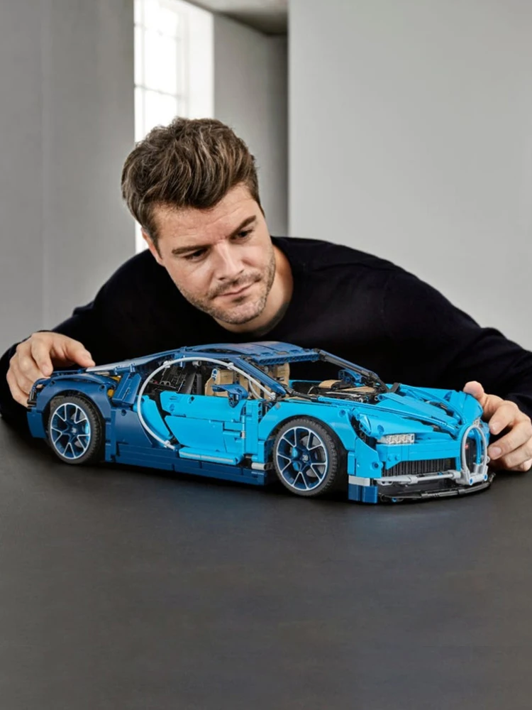 3599 Stuks Bugattied Chirons Compatibel 42083 Super Sport Raceauto Bouwstenen Set Speelgoed voor Kinderen Cadeau Steentjes - afbeelding 2