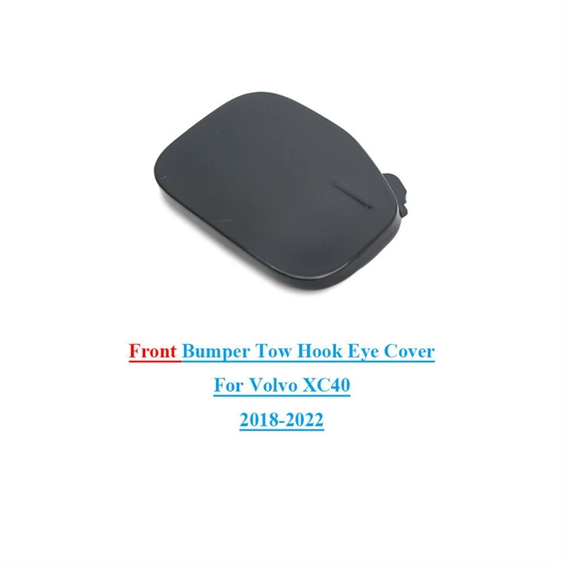 1 PCS Front Bumper Tow Hook Eye Cover Cap 39847993 Replacement Parts Accessories For Volvo XC40 2018-2022