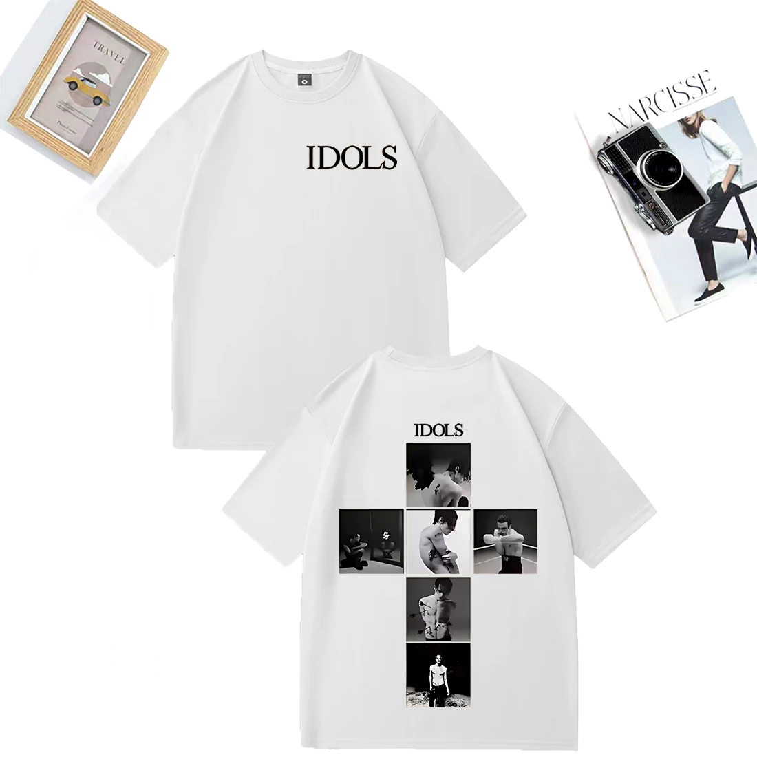 

Singer Yungblud IDOLS 2025 New Album Tour T Shirt Men Women streetwear Hip Hop tops Cotton vintage t shirt Short Sleeve T Shirts
