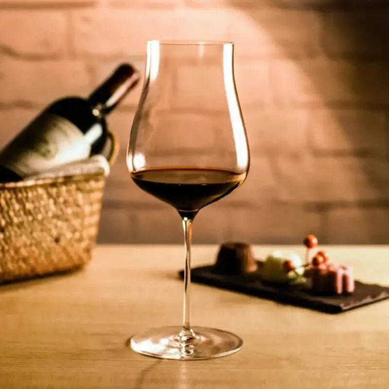 Ultrathin Master Sommelier Universal Goblet Column Level All-purpose Light Wine Glass Sherry Champagne White Wine Cup Wineglass