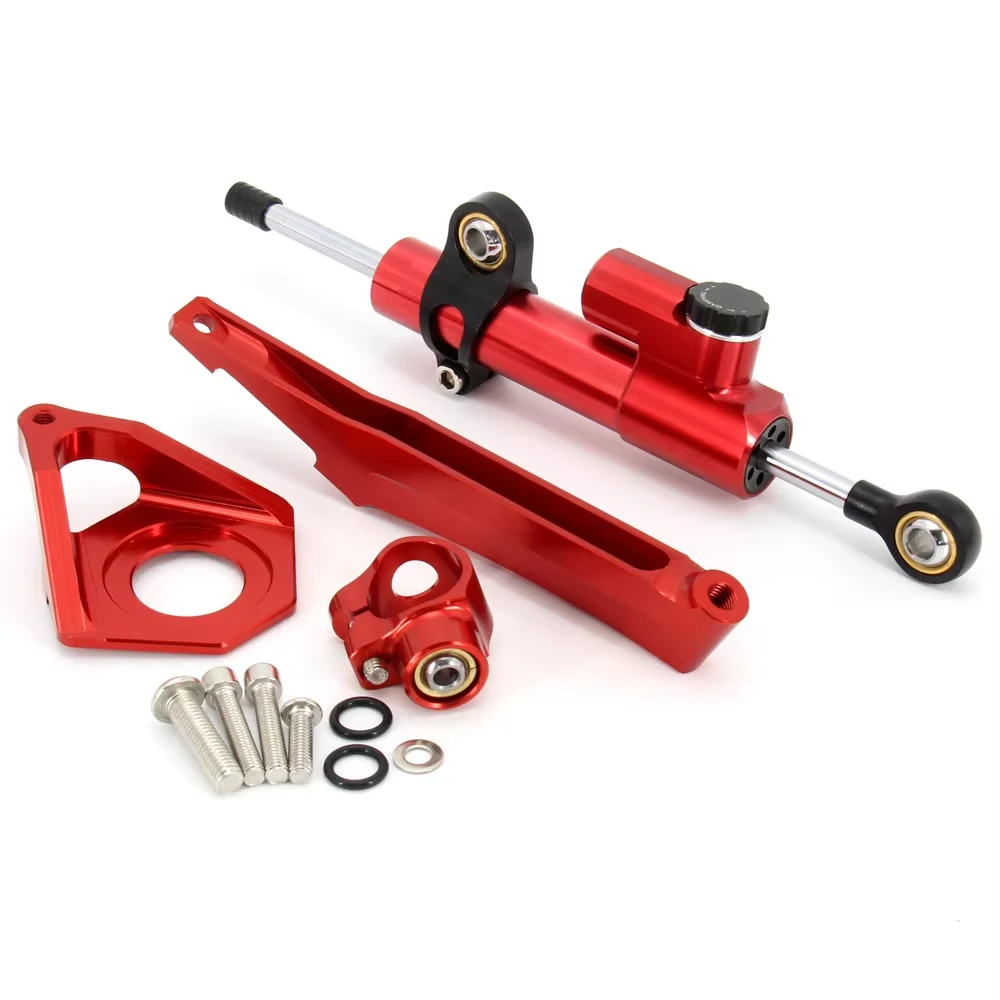 สําหรับ YAMAHA YZF600 YZF R6 2003 2004 2005 รถจักรยานยนต์พวงมาลัยเสถียรภาพ Damper Bracket Mount Kit