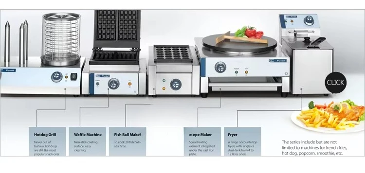 Fogão elétrico comercial de indução com queimador duplo, lanche, bar de café