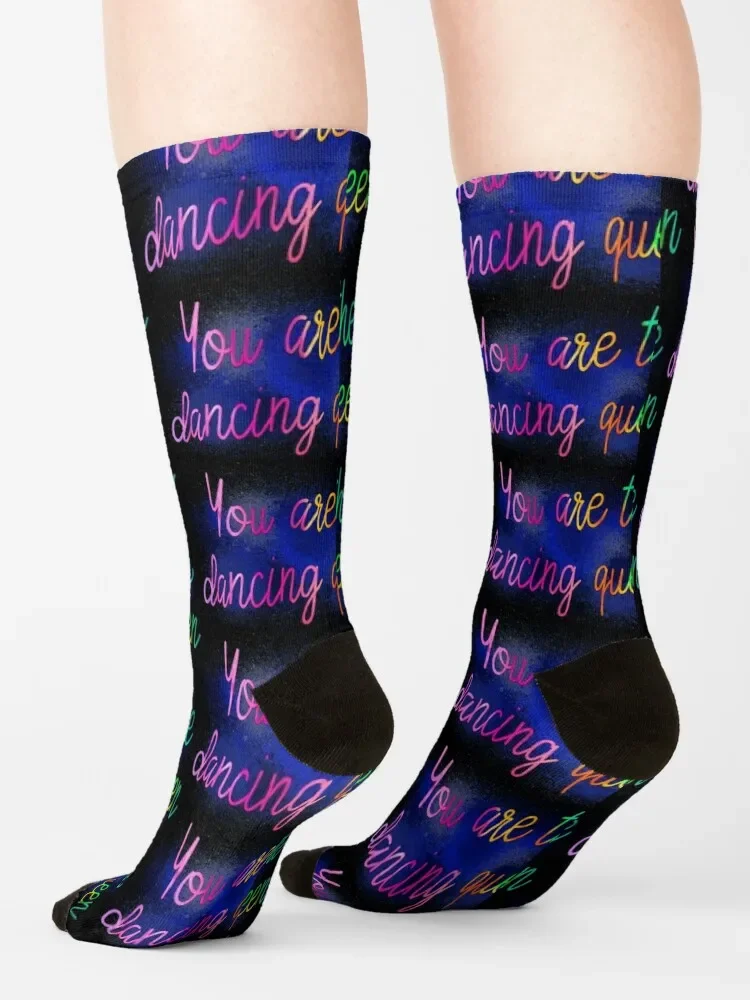 Você é o Dancing Queen Socks para homens e mulheres, Professional Running Socks, Run Socks