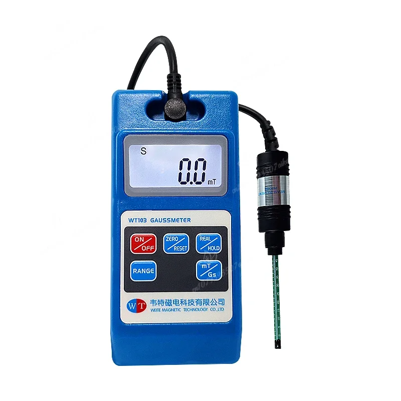 Waite WT103 permanent magnet Gauss meter handheld digital  meter surface magnetic field tester