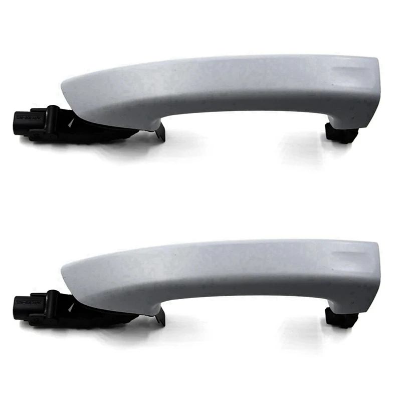 

2X Car Left Side Exterior Door Handle Direct Replacement For VW Touareg 2011-2017 V6 Hybrid NF 7P6837205G 7P6837205D