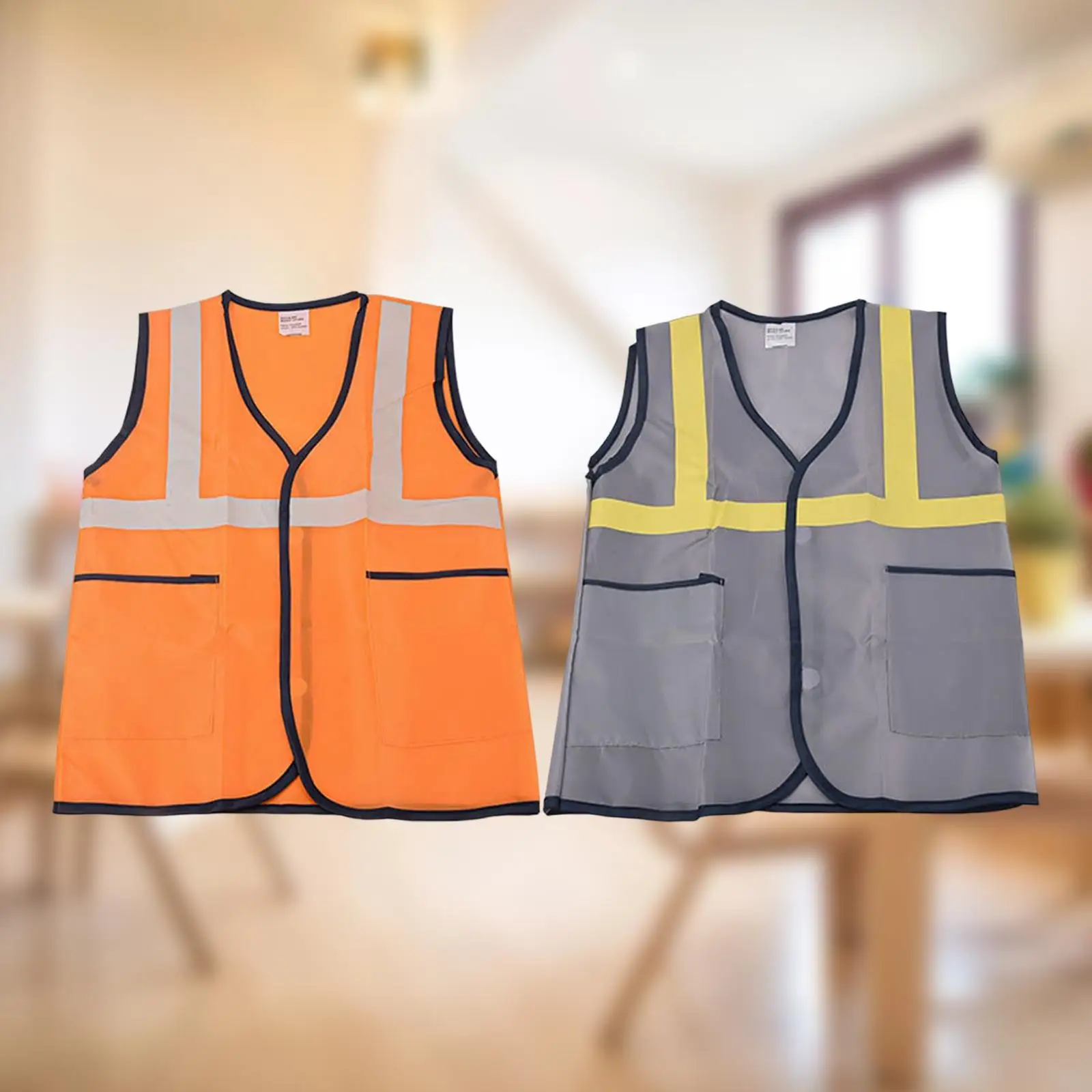 Kids reflective safety vest school children training breathable vest high visibility reflective strips