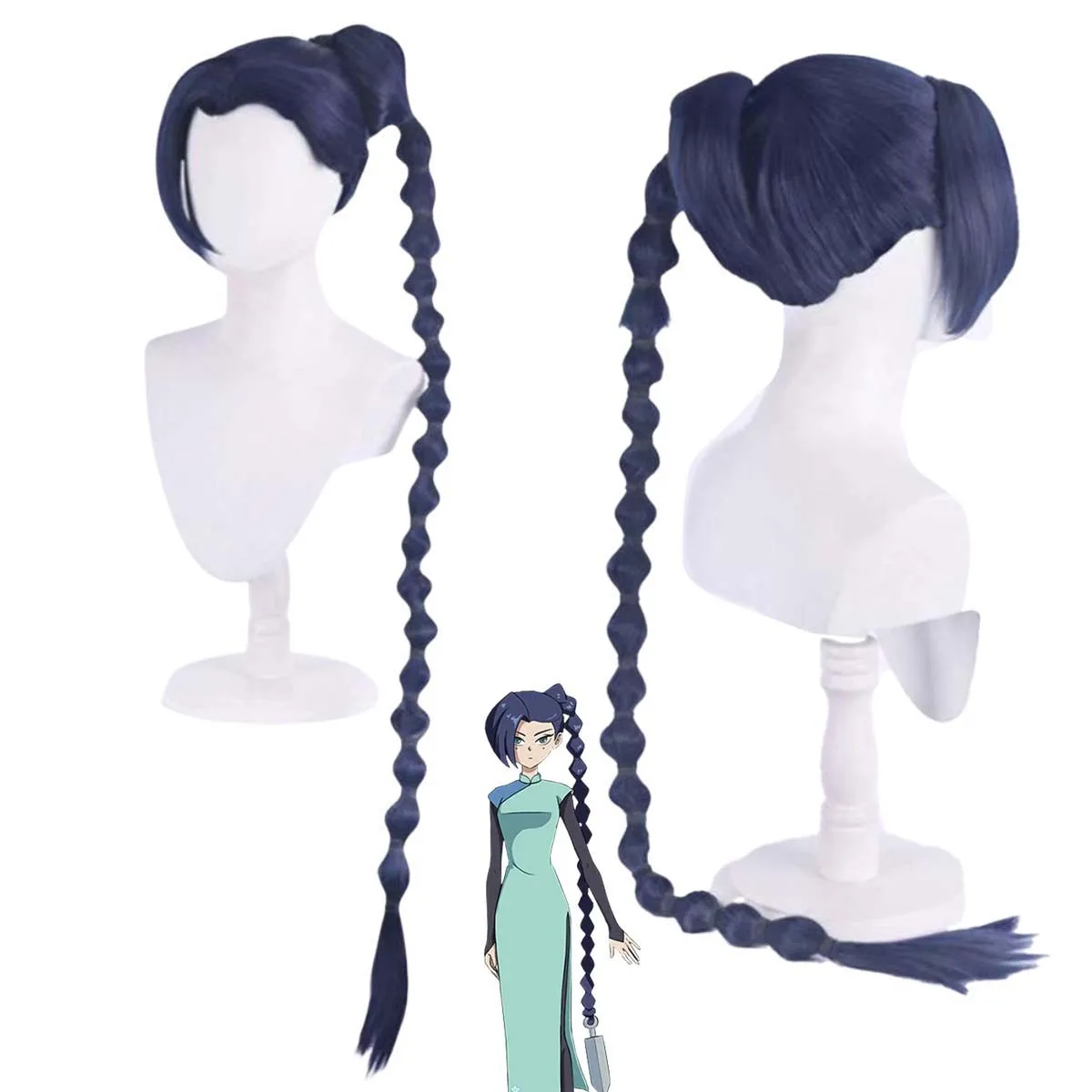 

Женщины Хэллоуин Ножницы Семь Косплей Ножницы Семь Тринадцать Парик Конский Хвост