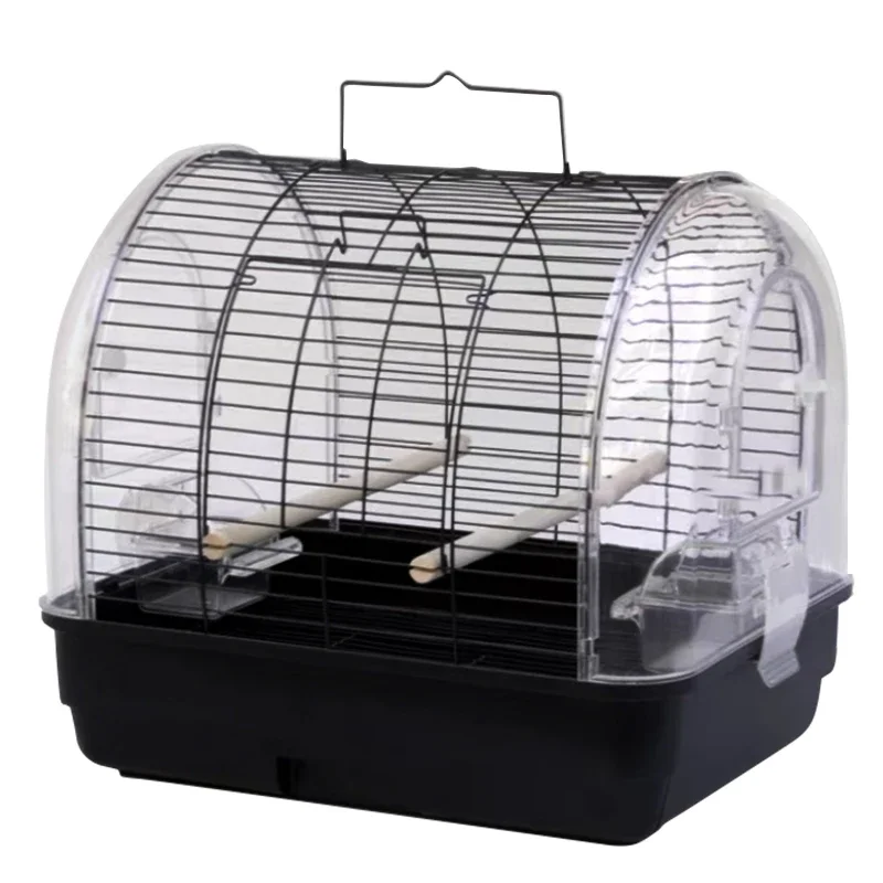 Cage à oiseaux transparente, cage à perroquet, cage décorative