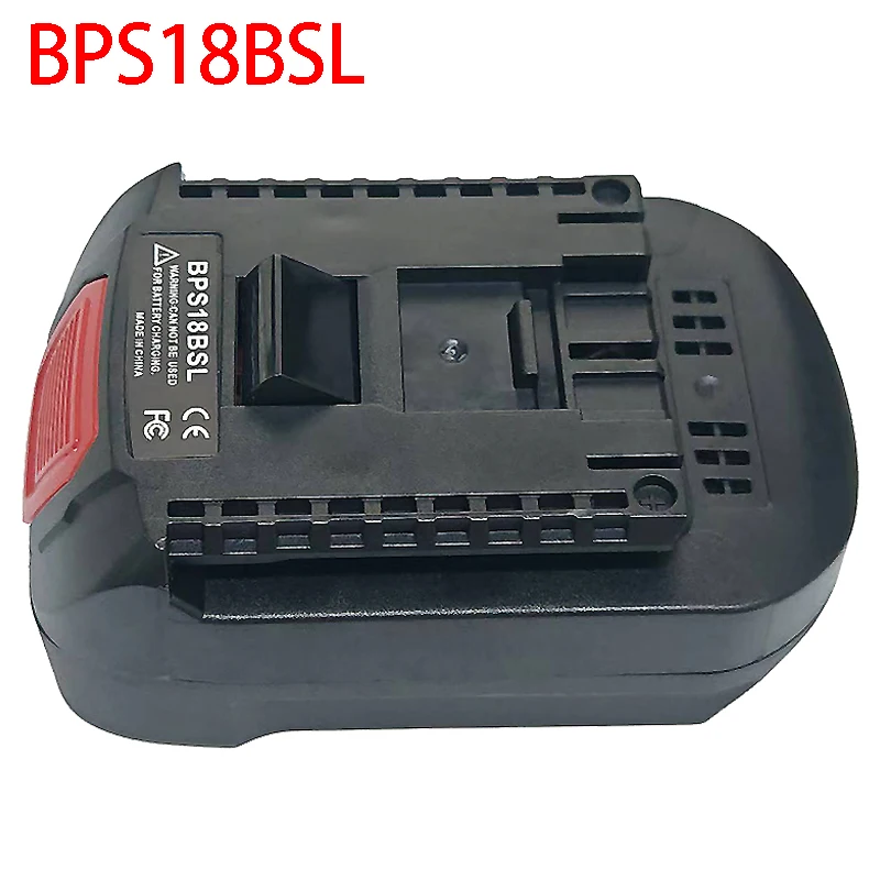 

BPS18BSL Battery Adapter Converts To for Bosch 18V Li-Io Battery Power Tools Drills for Black & Decker 20V Lithium Ion Batteries