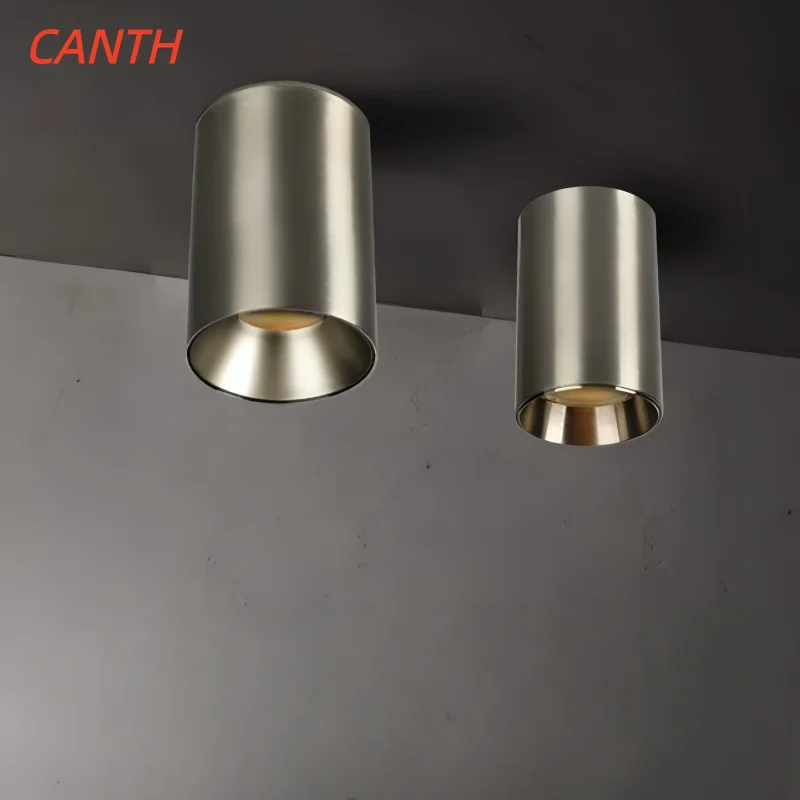 Exposed Bauhaus pendant light with industrial style, retro stainless steel, anti-glare, for a vintage electroplated living room