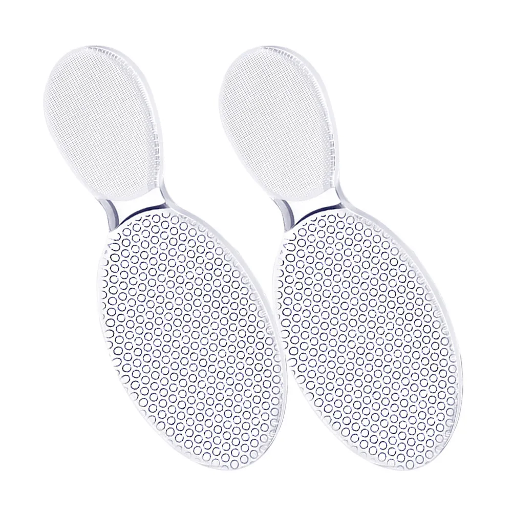 

Набор из 2 нано-стеклянных пилок для ног 2-в-1: инструмент для педикюра, удаления огрубевшей кожи и мозолей, отшелушиватель для стоп, буфер для ногтей, уход за руками