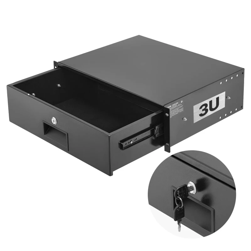 Rack-type drawer-type cable management hole slot box for cabinet sliding accessories