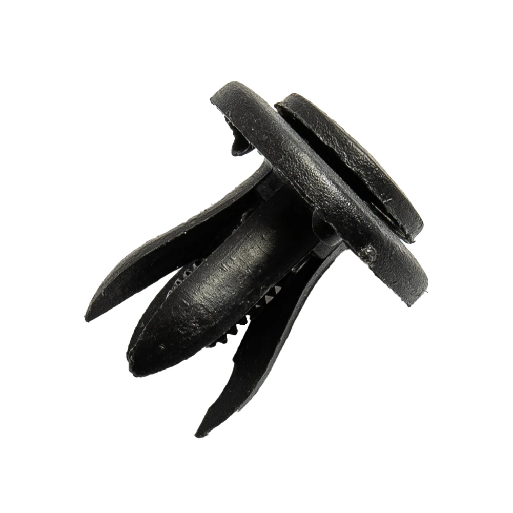 50 Pack of Push Pin Clips Plastic Rivets for Car Body Perfect for Mudguards and Bumpers with 6mm Diameter Holes