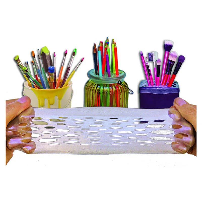 A98E-Flower Arranger & Craft Organizer - 6 Pack - Flower Arranging Cap, Flower Frog Grid