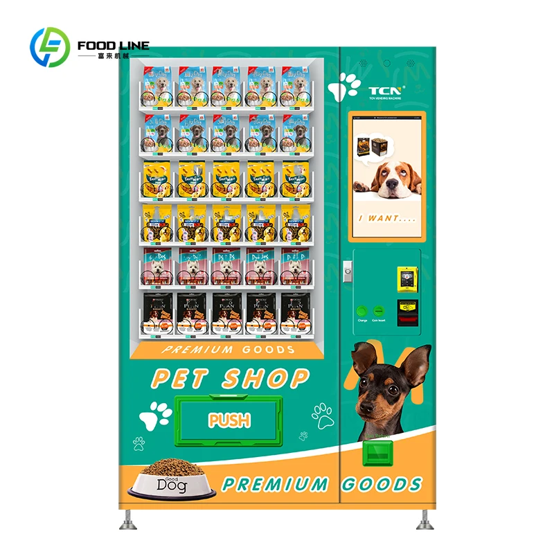 

Smart Vending Machine Customized Pet Food Distributor Vending Machine for Pet Shop