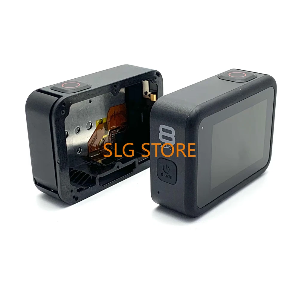 1PCS NEW Original For GoPro Hero8 Hero 8 Camera LCD Display Screen with Touch + Back Side door Cover Frame Repair part