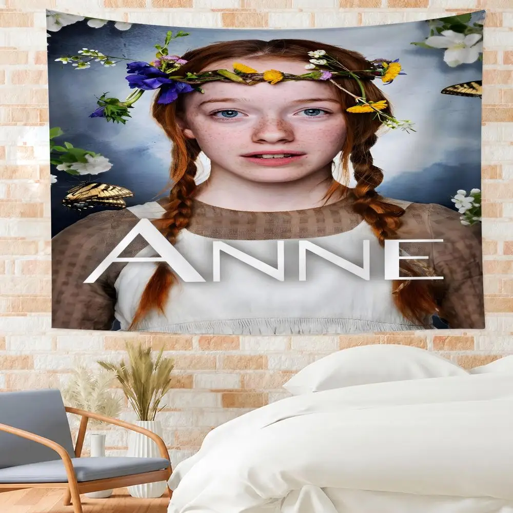 Anne Of Green Gables Tapestry Outdoor Parties Bedrooms Living Rooms Dorm Rooms Wall Decor Banners Gifts