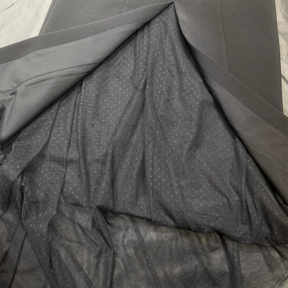 Sukienka damska bez ramiączek na lato 2026, satyna, koronkowe wstawki, gorset, seksowna sukienka damska, nowa moda Y2K, obcisła sukienka na imprezę, biustonosz