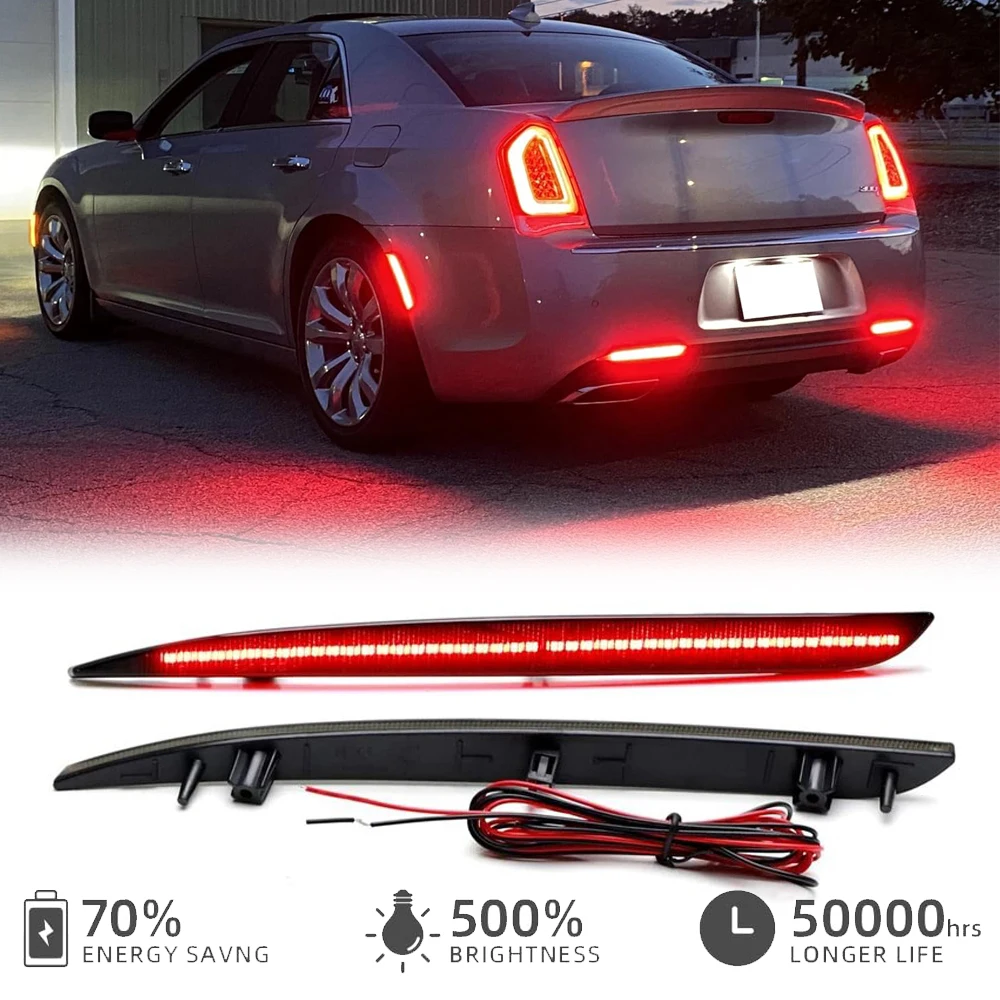 

Car Tail Reverse Reflector LED Brake Side Marker Light for Chrysler 300 C Platinum 300 Touring CH1185104N