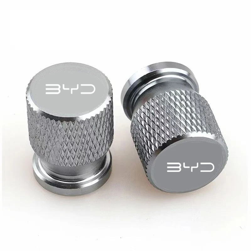4 stücke Aluminium Auto Rad Reifen Ventil Kappe Abdeckungen Für BYD Atto 3 Act 3 Tang F3 E6 Dmi Yuan Song plus EV2022 2023 Auto Zubehör