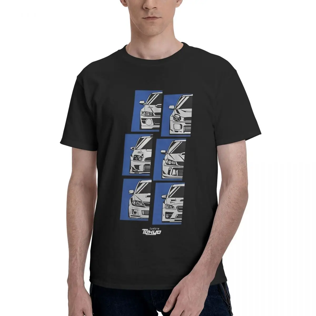 

WRX STI GC8 GD GC GE GH GV GR GJ GP 100% Cotton Casual Breathable Confortable Cute Funny T-Shirt For Men Funny Gift