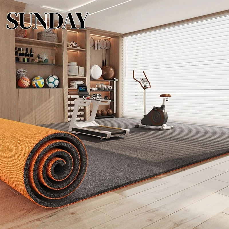 Sound Absorbing Soundproof Carpet Bedroom Decor Running Noise Reduction Gym Mat Floor Protector Carpet for Gaming Chairs Home