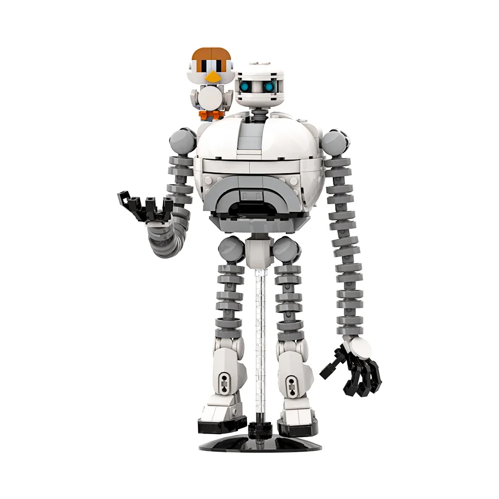 

Gobricks MOC The Wild Robot Building Blocks Model Robot Movie Roz and Brightbill Figures Bricks DIY Assembly Toys Kids Gifts