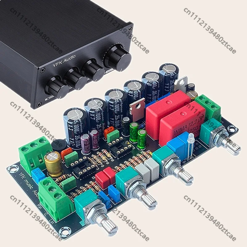 HIFI Front-End Tone Board OPA2604 AD827 Fever Amplifier Preamplifier 5532 Op Amp Upgrade Module