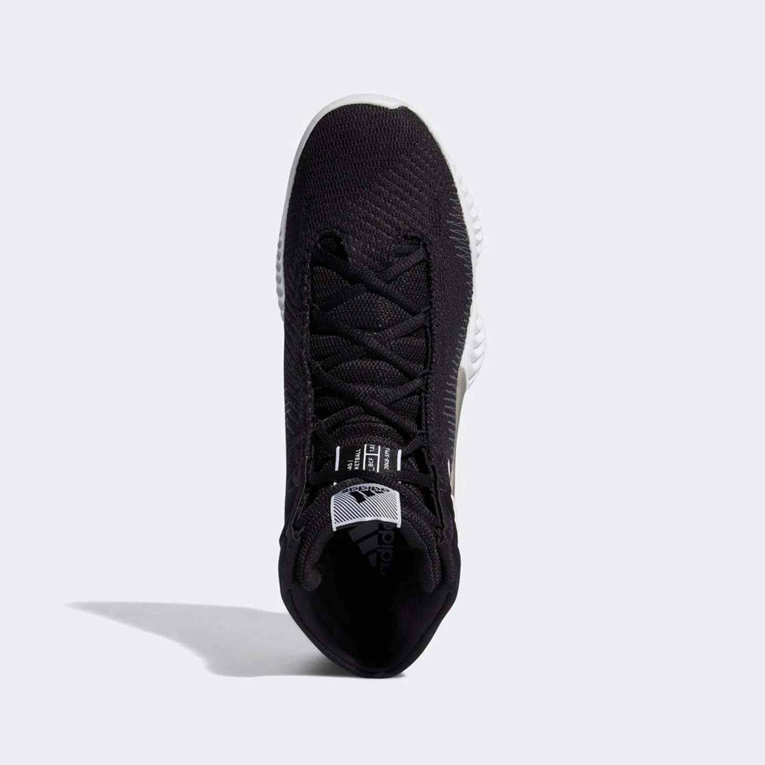 Adidas genuine Pro Bounce men's mid top cushioned sports basketball shoes FW5746 view 3