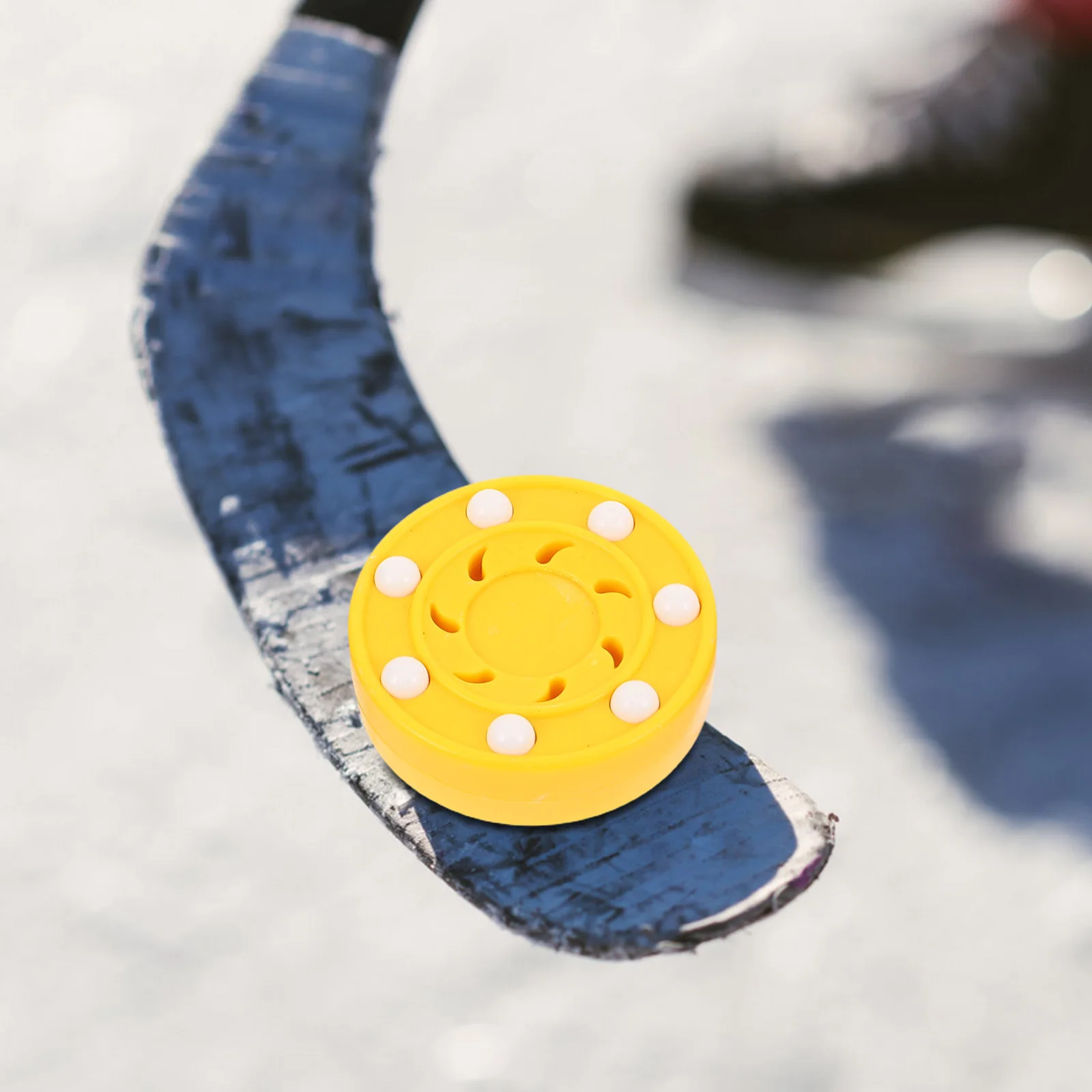 

3pcs Inline Hockey Pucks Durable Outdoor Indoor Training Realistic Weight Smooth Control Street Roller Sport Puck Team Sports