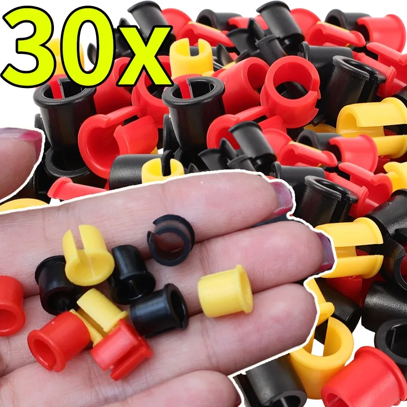 

Bike Valves Adapter Converter 10/30pcs Pack Universal Fit for Bicycle Tire Pump Plastic Tool Free Easy Use Cycling Repair Tool