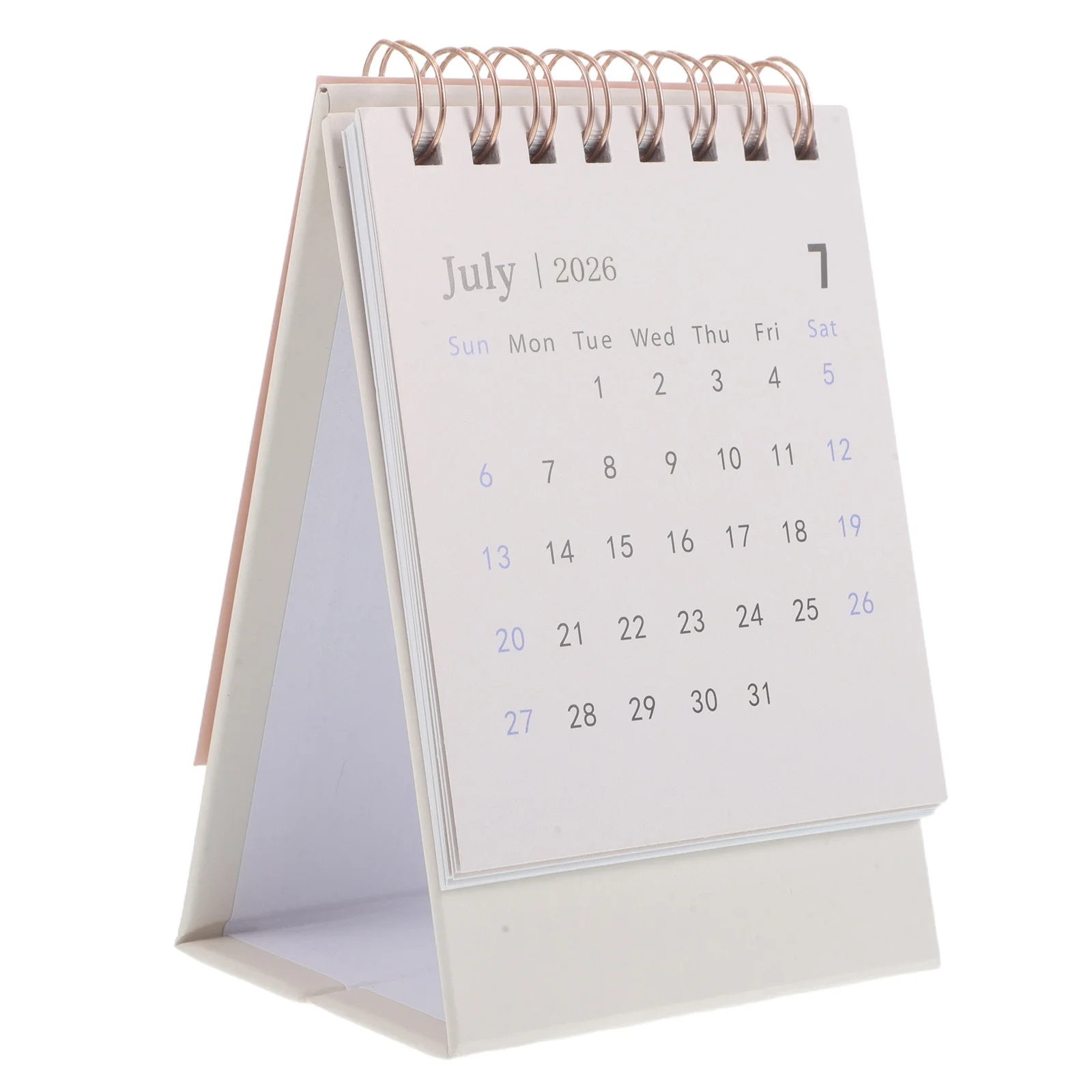 

Mini Desk Calendar 2026: Compact Standing Flip Tabletop Calendar For Home Office Desktop Schedule Planner Bedside Shelf