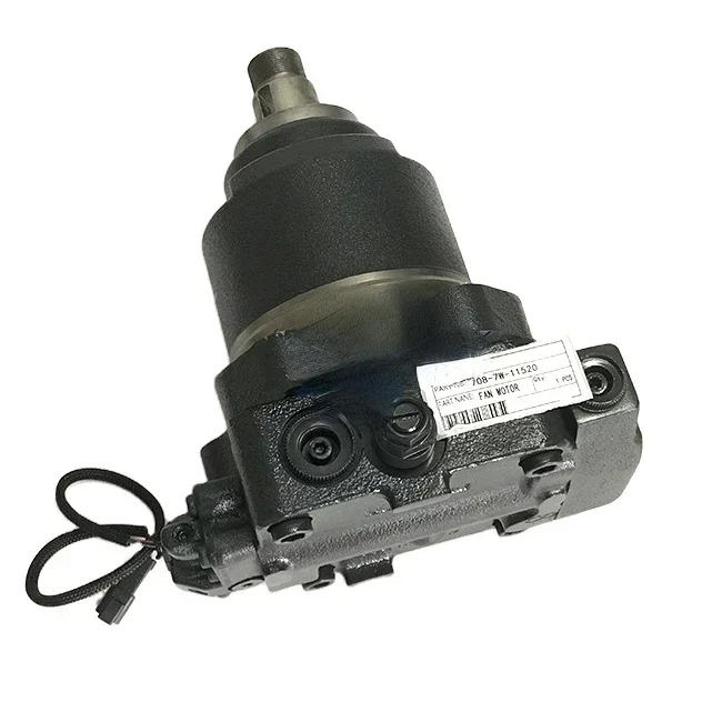 apply D155A Hydraulic Gear Fan Motor parts Excavator accessories 708-7W-11520 Fan Pump