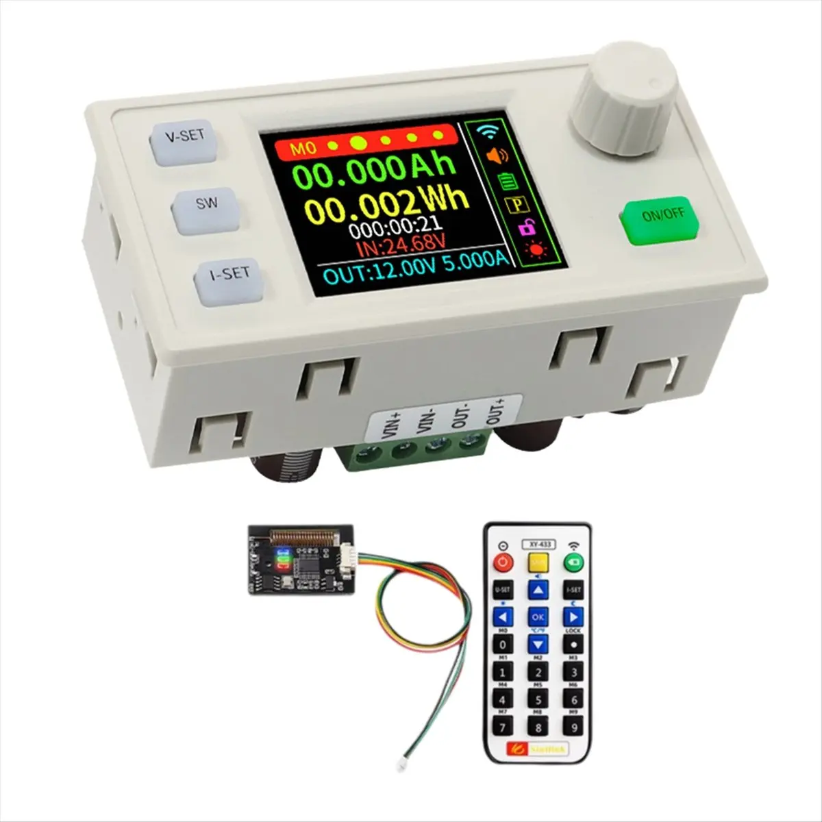 【Power Supply】 XY6509S Adjustable DC Regulated Power Supply+433M Kit Constant Voltage Constant Current 65V 9A 585W Step-Down Mod