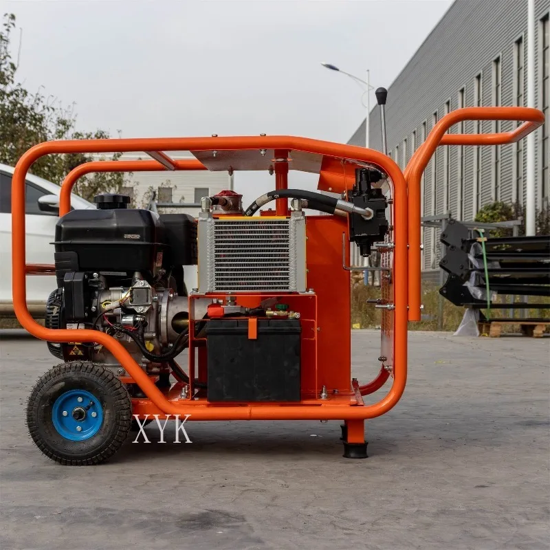 FOB Price New Mobile Hydraulic Power Pack Mini Multi Func Hand Push Deposit For Hydraulic Breaker Construction